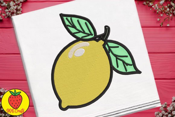 Cute Yellow Lemon: A Small Business Embroidery Review