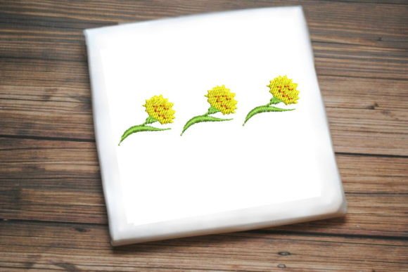 Cute Yellow Roses Embroidery Design Review