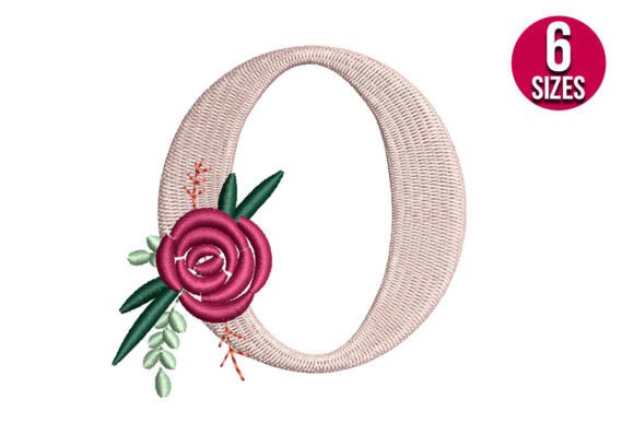 Floral Alphabet O Letter Review