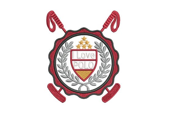 I Love Polo: A Thoughtful Embroidery Design for Meaningful Gifts