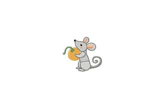 Little Mouse: A Charming Embroidery Design for Meaningful Handmade Gifts