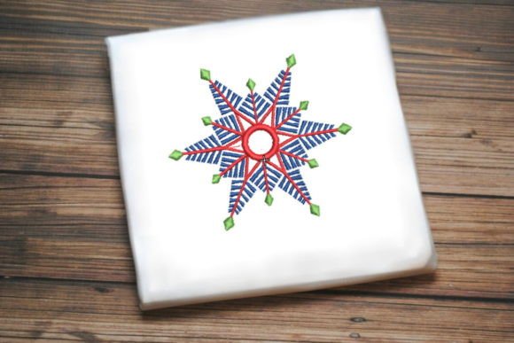 Multicolored Snowflake: A Craft Fair Standout