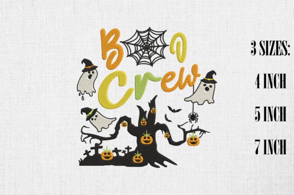 Retro Boo Crew Hippie Halloween